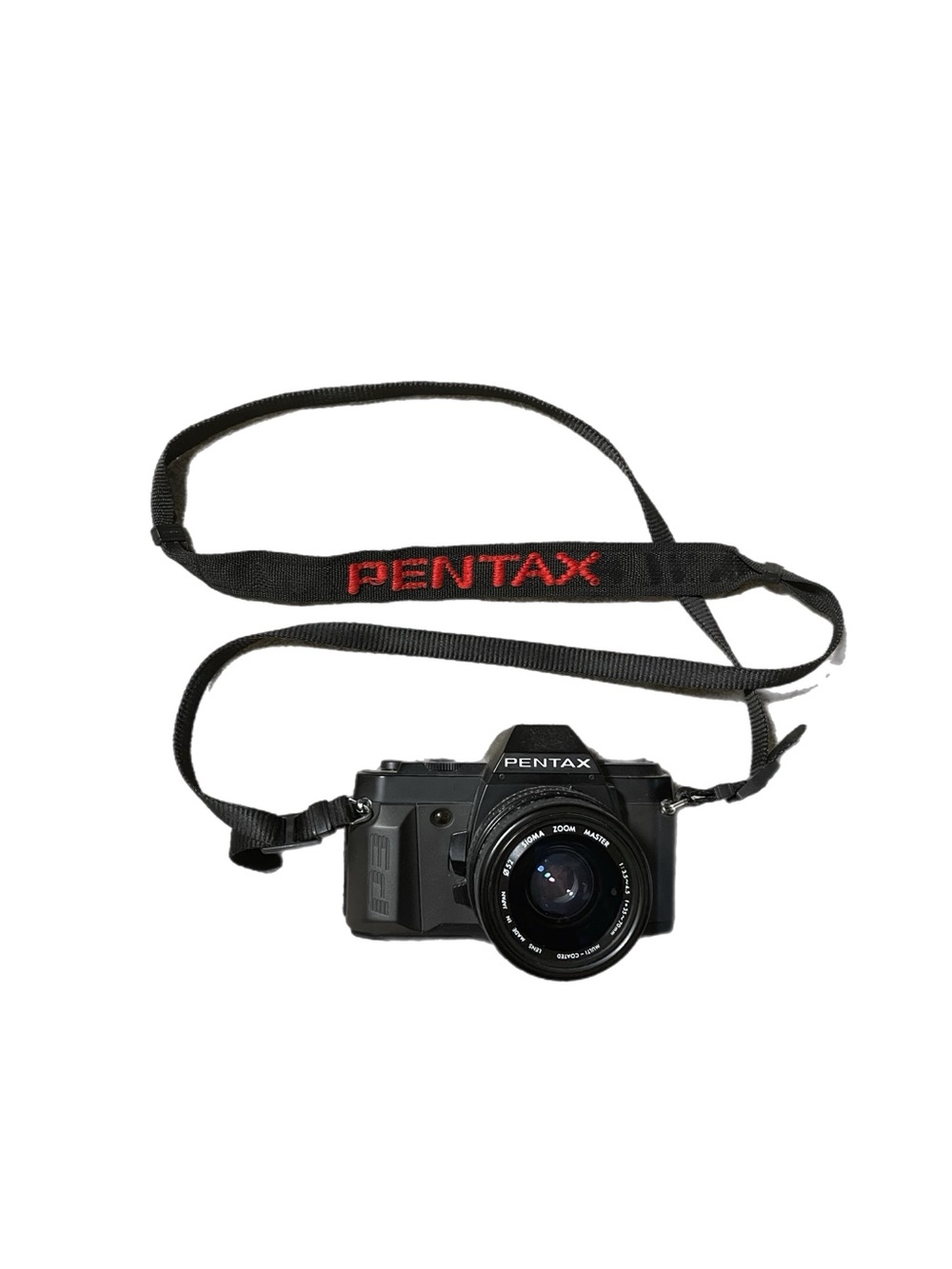 Vintage Pentax P3n 35mm SLR Film Camera with Sigma 35-70mm Zoom Lens
